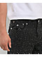True Religion Bobby Rhinestone Big T Flap Body Rinse Black Wash Baggy Jeans  - Thumbnail image 4 of 6