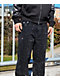 True Religion Bobby Rhinestone Big T Flap Body Rinse Black Wash Baggy Jeans  - Thumbnail image 3 of 6