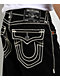True Religion Bobby Rope Stitch Black Shorts - Thumbnail image 3 of 4