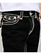 True Religion Bobby Rope Stitch Black Shorts - Thumbnail image 4 of 4