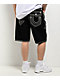 True Religion Bobby Rope Stitch Black Shorts - Thumbnail image 2 of 4