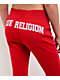 True Religion Branded Red Bootcut Sweatpants - Thumbnail image 5 of 7