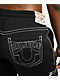 True Religion Buddha Black Contrast Stitch Cargo Sweatpants - Thumbnail image 7 of 8