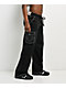True Religion Buddha Black Contrast Stitch Cargo Sweatpants - Thumbnail image 8 of 8