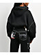 True Religion Buddha Black Contrast Stitch Crop Hoodie - Thumbnail image 2 of 6
