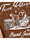 True Religion Buddha Crystal Brown Crop T-Shirt - Thumbnail image 3 of 3