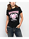 True Religion Buddha Pink Crystal Black T-Shirt - Thumbnail image 1 of 3