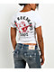 True Religion Buddha Rhinestone White V-Neck T-Shirt - Thumbnail image 1 of 5