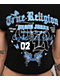 True Religion Butterfly Black Crop T-Shirt - Thumbnail image 3 of 4