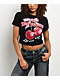 True Religion Cherry Black Crop T-Shirt - Thumbnail image 1 of 4