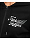 True Religion Classic Winged Crystal Black Zip Hoodie - Thumbnail image 3 of 5