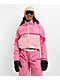 True Religion Colorblock Pink 10K Crop Snowboard Jacket - Thumbnail image 1 of 7