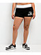 True Religion Contrast Sporty Black Sweat Shorts - Thumbnail image 3 of 7