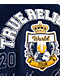 True Religion Crest Wool Nation Navy Blue Varsity Jacket - Thumbnail image 4 of 9