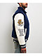 True Religion Crest Wool Nation Navy Blue Varsity Jacket - Thumbnail image 6 of 9