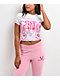 True Religion Crystal Airbrush White Crop T-Shirt - Thumbnail image 1 of 4