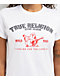 True Religion Crystal Arch Logo White T-Shirt - Thumbnail image 2 of 3