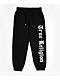 True Religion Crystal Black Boyfriend Jogger Sweatpants - Thumbnail image 6 of 8