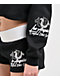 True Religion Crystal Black Half Zip Crop Hoodie - Thumbnail image 4 of 5