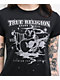 True Religion Crystal Buddha Black T-Shirt - Thumbnail image 2 of 3