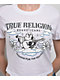 True Religion Crystal Buddha Burnout White Crop T-Shirt - Thumbnail image 2 of 5