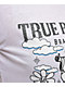 True Religion Crystal Buddha Burnout White Crop T-Shirt - Thumbnail image 3 of 5