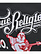 True Religion Crystal Buddha No.1 Black Long Sleeve Crop T-Shirt - Thumbnail image 4 of 4