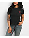True Religion Crystal Buddha Rhinestone Black & Red T-Shirt - Thumbnail image 2 of 4