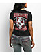 True Religion Crystal Buddha Rhinestone Black & Red T-Shirt - Thumbnail image 1 of 4