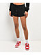 True Religion Crystal Embroidered Black Sweat Shorts - Thumbnail image 1 of 5