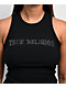 True Religion Crystal Goddess Black Tank Top - Thumbnail image 3 of 4