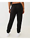 True Religion Crystal Horseshoe Black Jogger Sweatpants - Thumbnail image 2 of 6