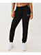 True Religion Crystal Horseshoe Black Jogger Sweatpants - Thumbnail image 1 of 6