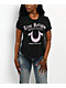 True Religion Crystal Horseshoe Black T-Shirt - Thumbnail image 1 of 5