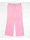 True Religion Crystal Horseshoe Pink Velour Track Pants - Thumbnail image 5 of 5