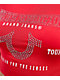 True Religion Crystal Horseshoe Spicy Red Crop T-Shirt - Thumbnail image 4 of 4