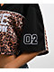 True Religion Crystal Leopard Brown Boxy Crop Jersey  - Thumbnail image 5 of 6