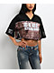 True Religion Crystal Leopard Brown Boxy Crop Jersey  - Thumbnail image 1 of 6