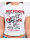 True Religion Crystal Leopard White Crop T-Shirt - Thumbnail image 2 of 6