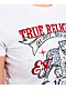 True Religion Crystal Leopard White Crop T-Shirt - Thumbnail image 3 of 6