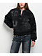 True Religion Crystal Logo Black Bomber Jacket - Thumbnail image 1 of 12