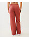 True Religion Crystal Logo Mauvewood Straight Leg Sweatpants - Thumbnail image 2 of 3