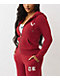 True Religion Crystal Logo Red Zip Hoodie - Thumbnail image 5 of 6