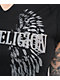 True Religion Crystal Logo Winged Notch Rib Crop T-Shirt - Thumbnail image 3 of 5