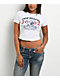 True Religion Crystal OG World Tour White Crop T-Shirt - Thumbnail image 1 of 4