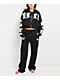 True Religion Crystal Patched Up Black Crop Zip Hoodie - Thumbnail image 5 of 5