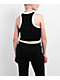True Religion Crystal Racer Black & White Ringer Tank Top - Thumbnail image 2 of 4