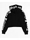 True Religion Crystal Relaxed Black Zip Hoodie - Thumbnail image 8 of 8