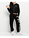 True Religion Crystal Relaxed Black Zip Hoodie - Thumbnail image 7 of 8