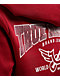 True Religion Crystal Ruby Red Crop Zip Hoodie - Thumbnail image 4 of 5